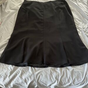 Black Pencil Skirt Knee-Length Workwear